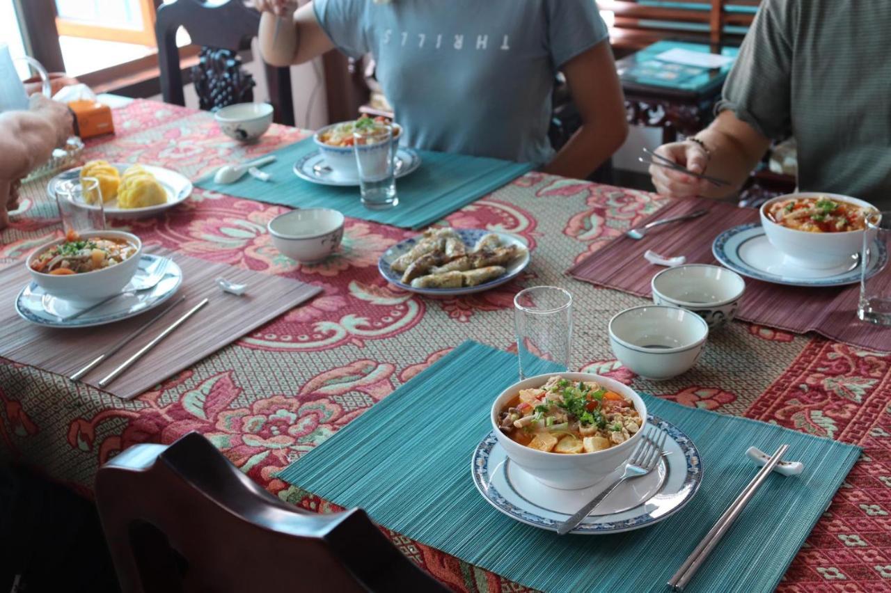 An Homestay-Vietnamese Vegetarian Breakfast Dong Khe Sau Esterno foto