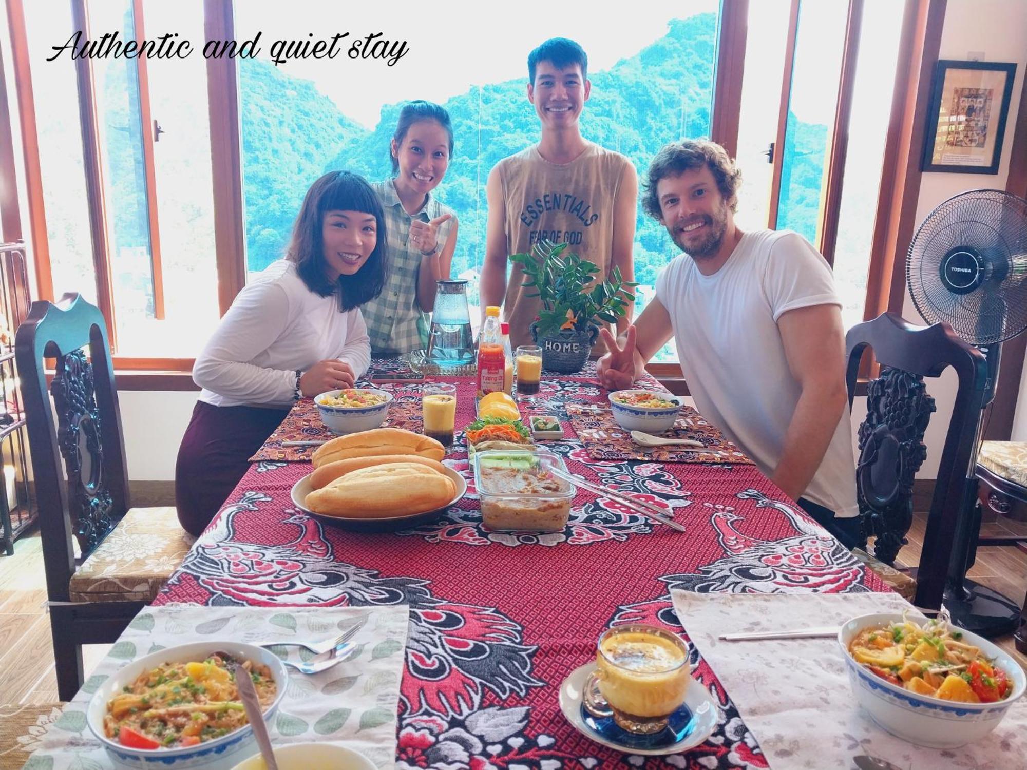 An Homestay-Vietnamese Vegetarian Breakfast Dong Khe Sau Esterno foto
