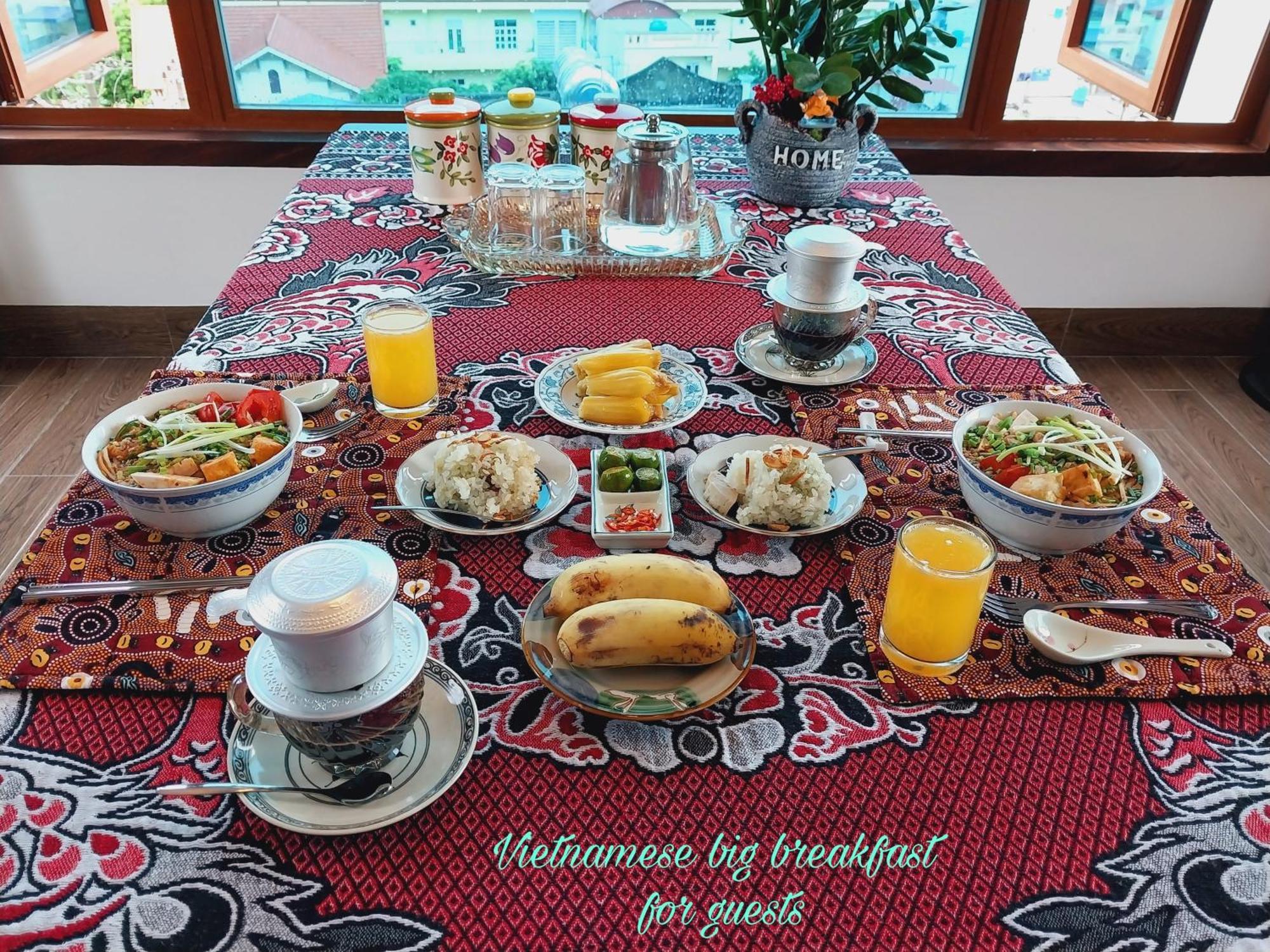 An Homestay-Vietnamese Vegetarian Breakfast Dong Khe Sau Esterno foto