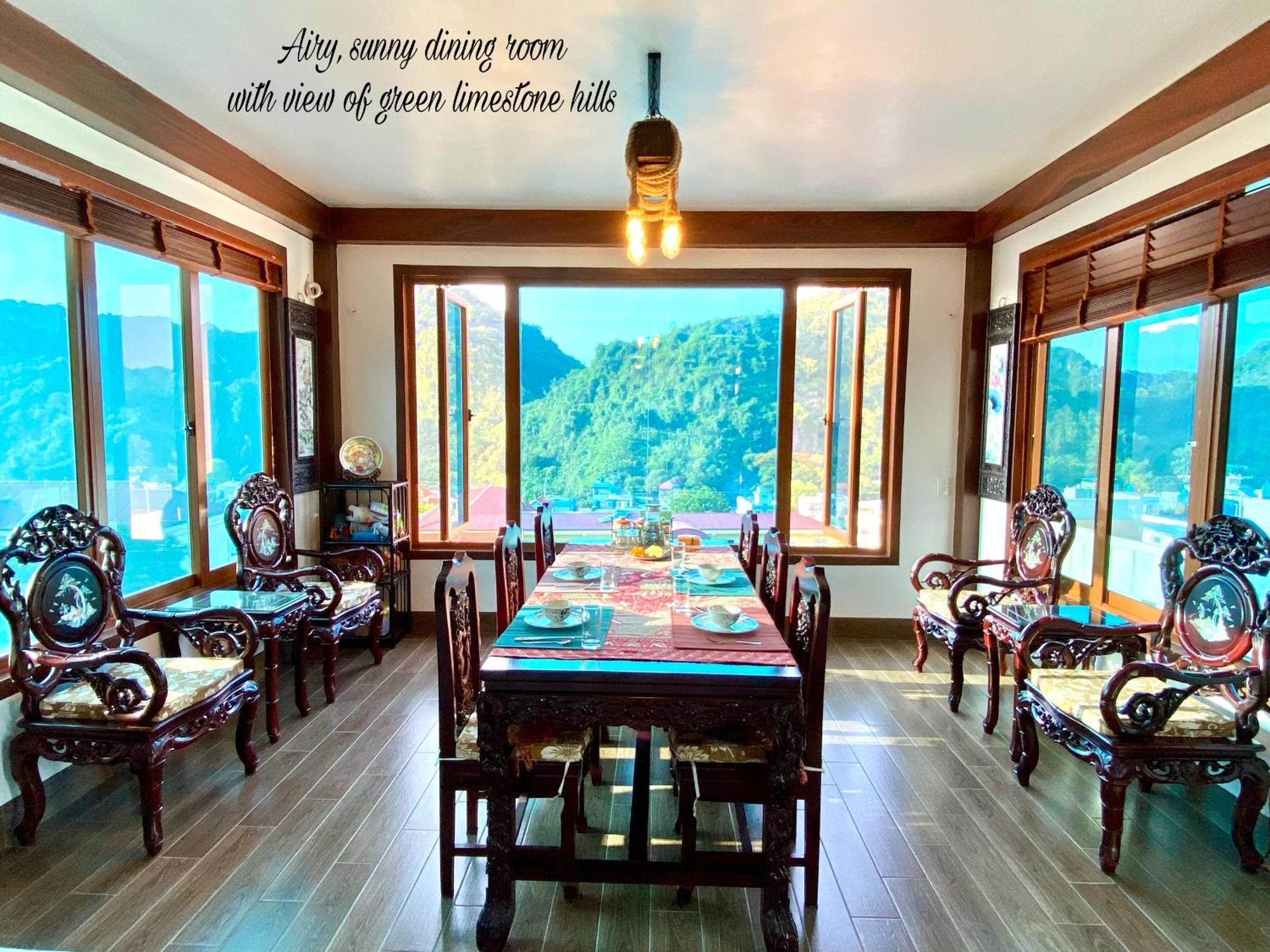 An Homestay-Vietnamese Vegetarian Breakfast Dong Khe Sau Esterno foto