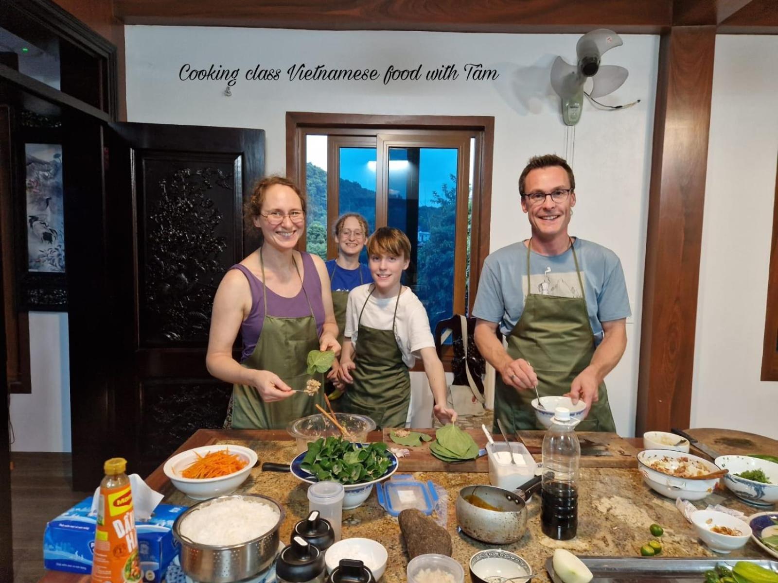 An Homestay-Vietnamese Vegetarian Breakfast Dong Khe Sau Esterno foto